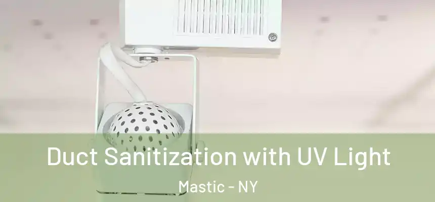  Duct Sanitization with UV Light Mastic - NY